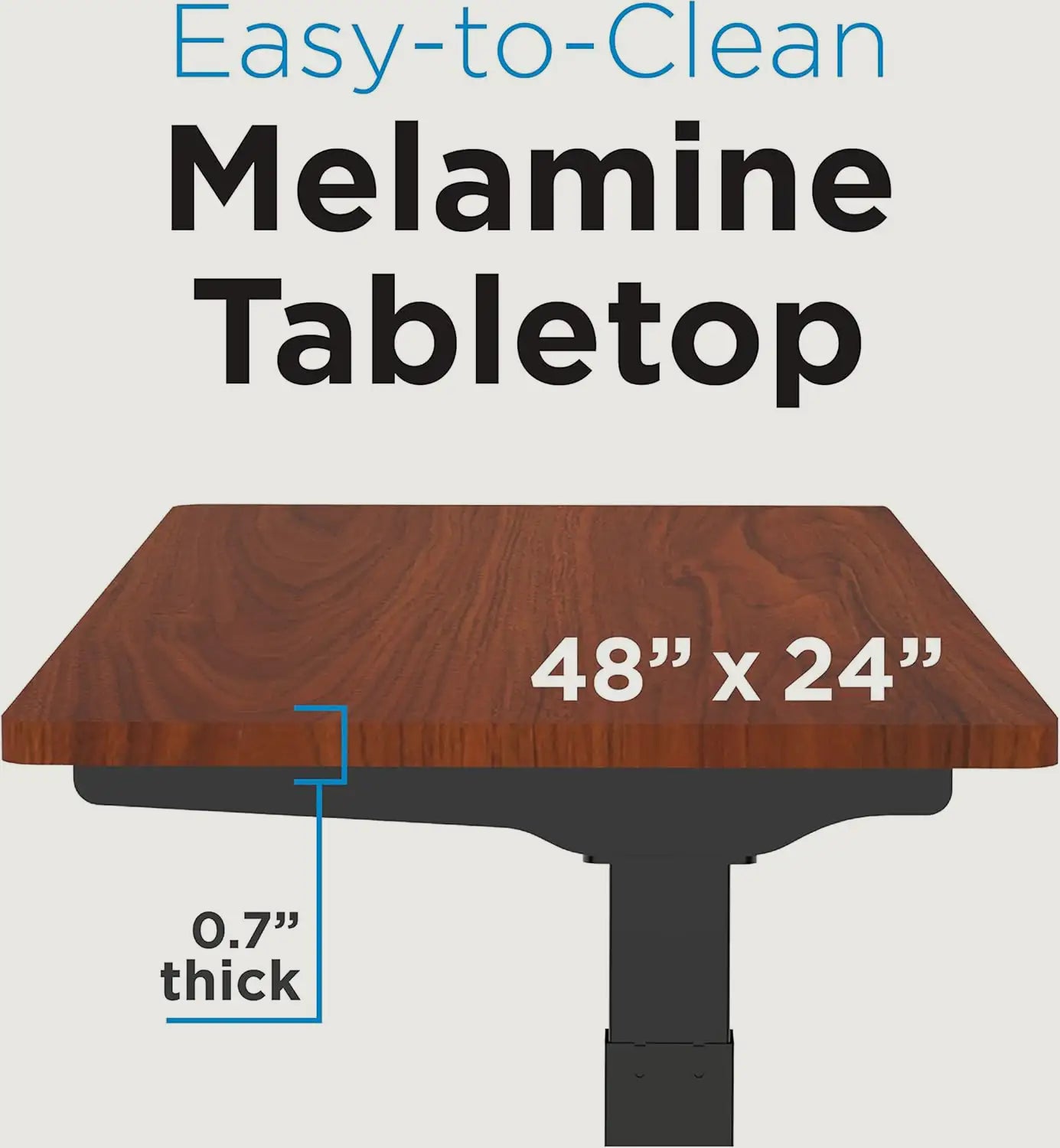 King Smith Smart Height Adjustable Table - Brown King Smith Smart Height Adjustable Table - Brown